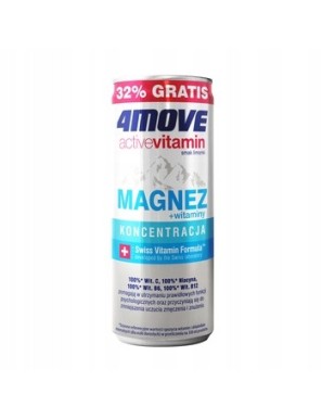 4MOVE Active Vitamin Magnez  Witaminy 330 ml