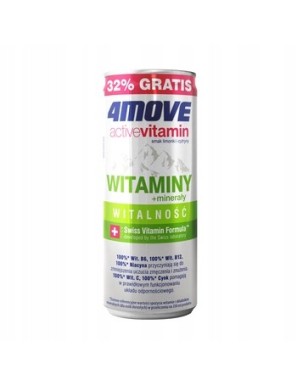 4MOVE Active Vitamin Witaminy  Minerały 330 ml