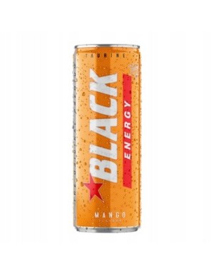 Black Energy o smaku mango 250 ml