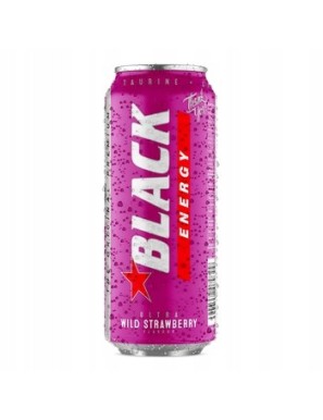 Black Energy Ultra Wild Strawberry Flavour 500 ml