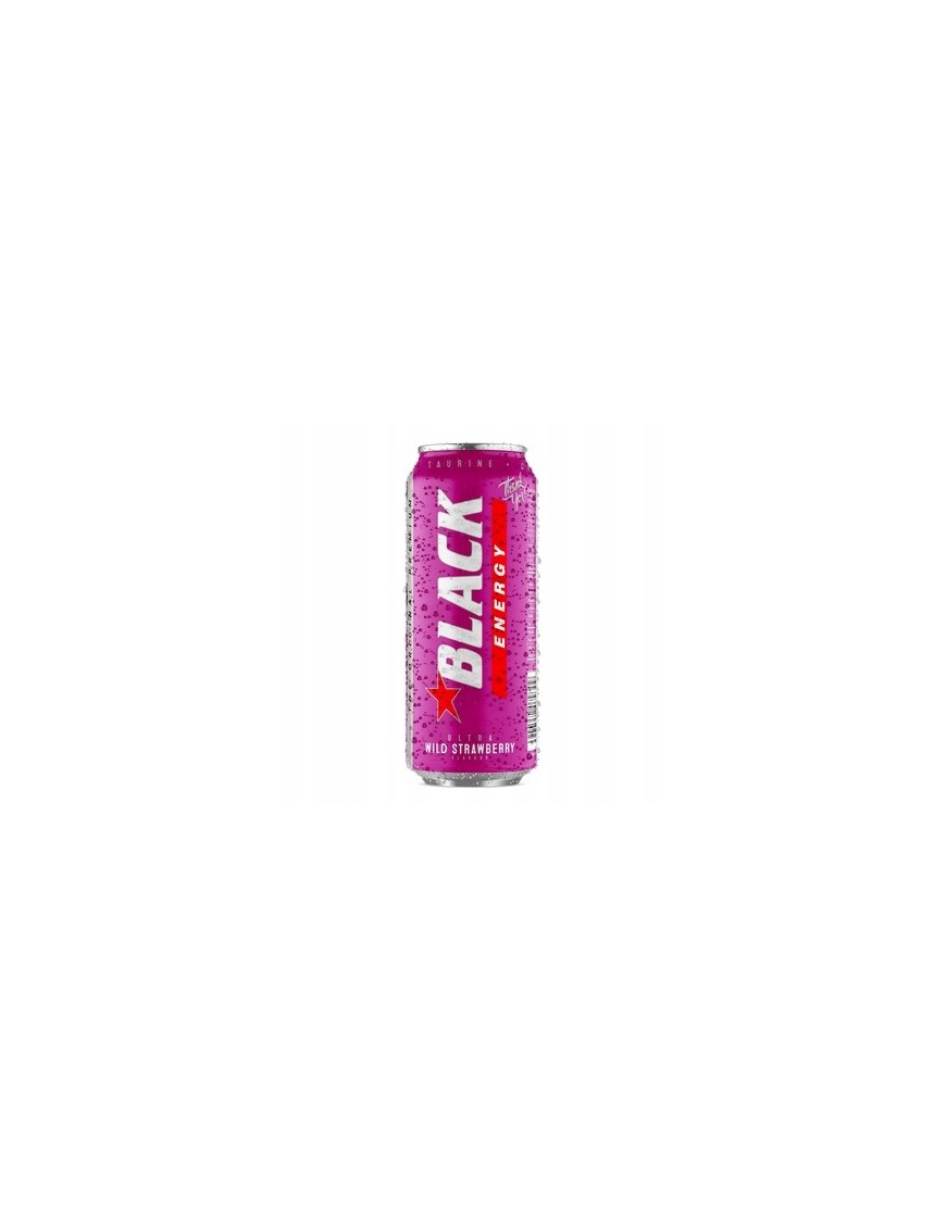 Black Energy Ultra Wild Strawberry Flavour 500 ml