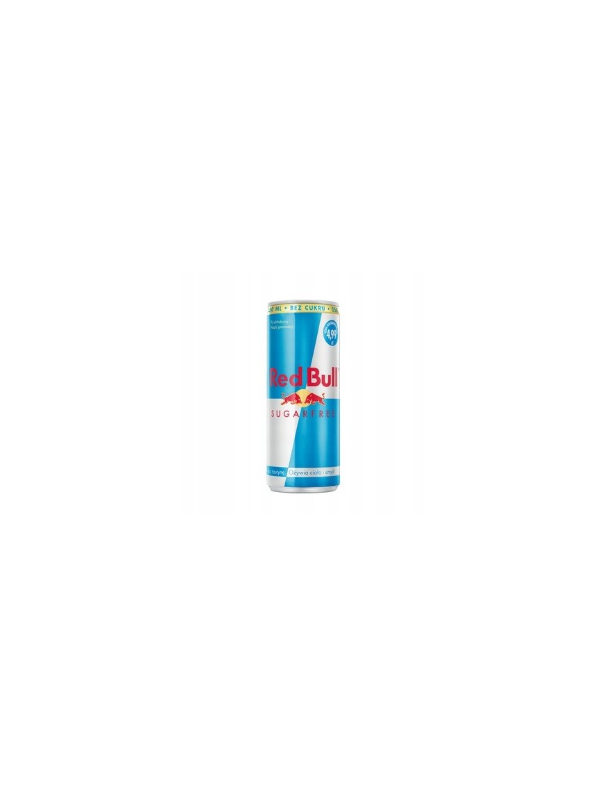 RED BULL PUSZKA 250ML SUGAR FREE PMC