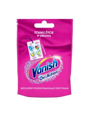 Vanish Oxi Action Pink odplamiacz do tkanin 30g