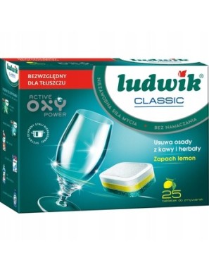 Ludwik Classic P-free tabletki do zmywarek 25 szt.