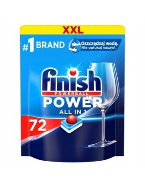 FINISH Tabletki do zmywarki Power 72 fresh
