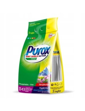 Purox Dirt Shield Action Kolor  Biały 3kg