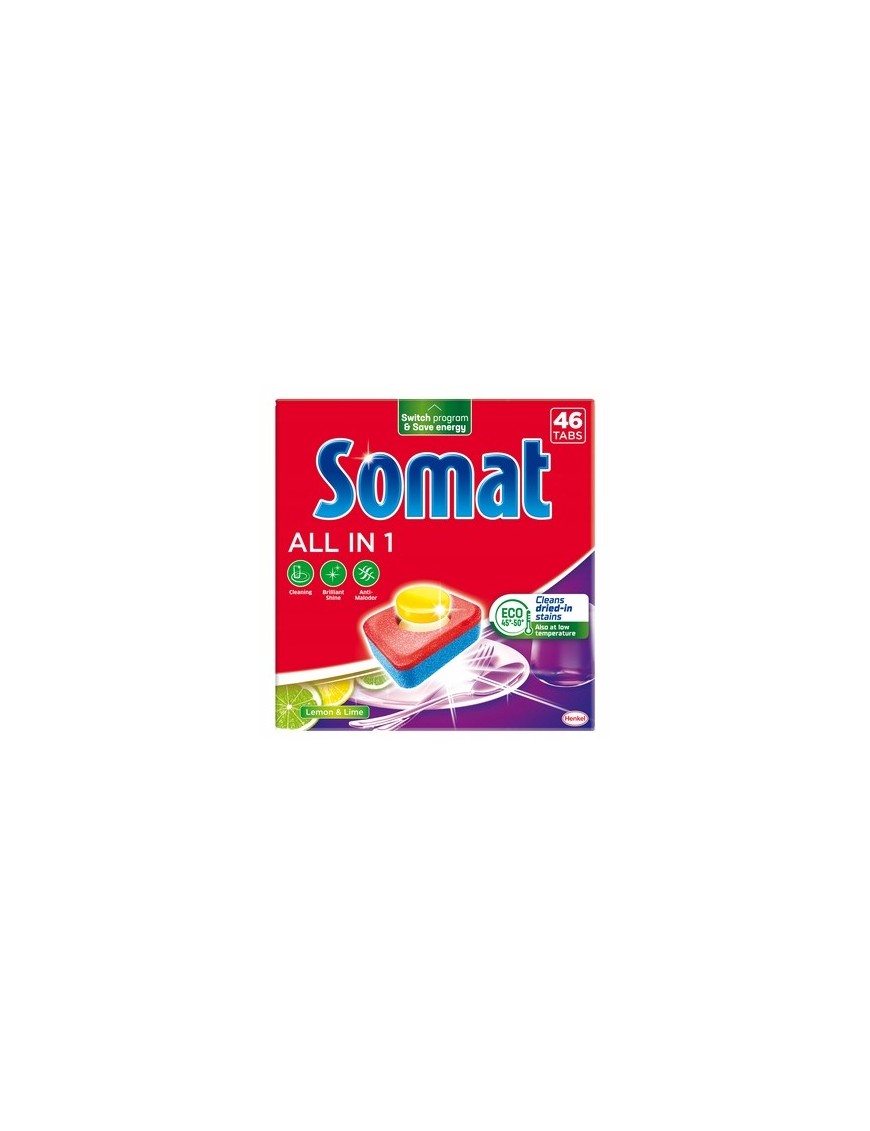 Somat All in One Lemon 46 szt