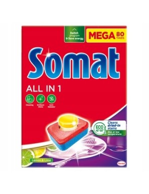 Somat All in One Lemon 80 tabletek