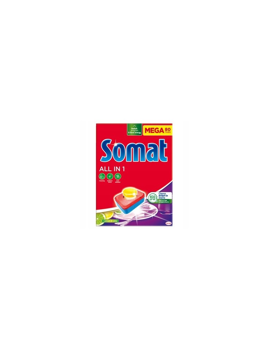 Somat All in One Lemon 80 tabletek