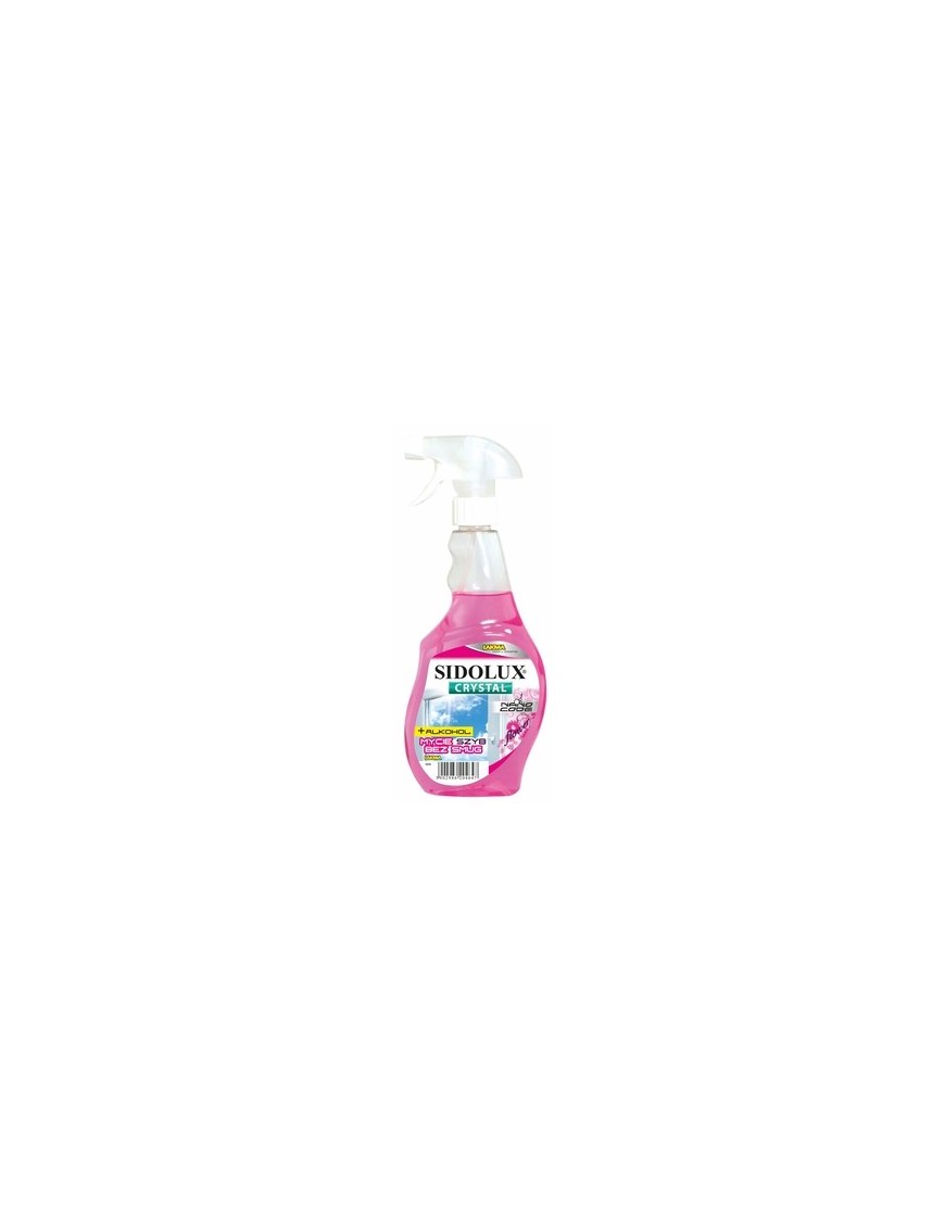 PŁYN DO MYCIA SZYB CRYSTAL FLOWER SIDOLUX 500 ml