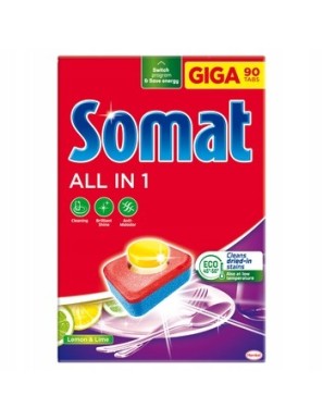 Somat All in One Lemon 90 tabletek