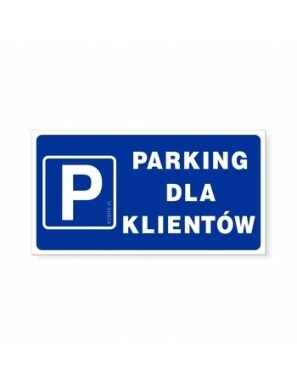 KORFED Parking dla klientów tabliczka x 1 szt.