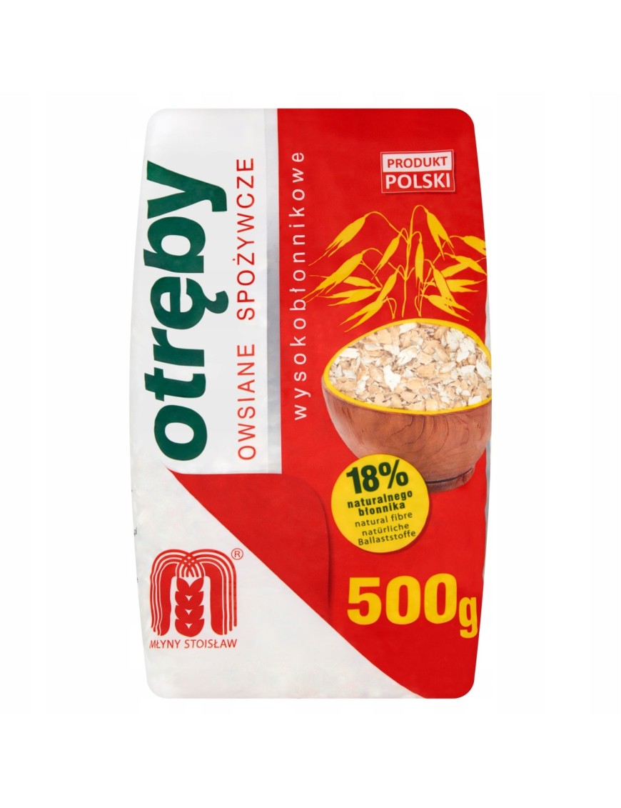 Młyny Stoisław Otręby owsine 500g