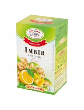 Malwa Herbata Imbir & cytryna 20TB 40g (20x2g)