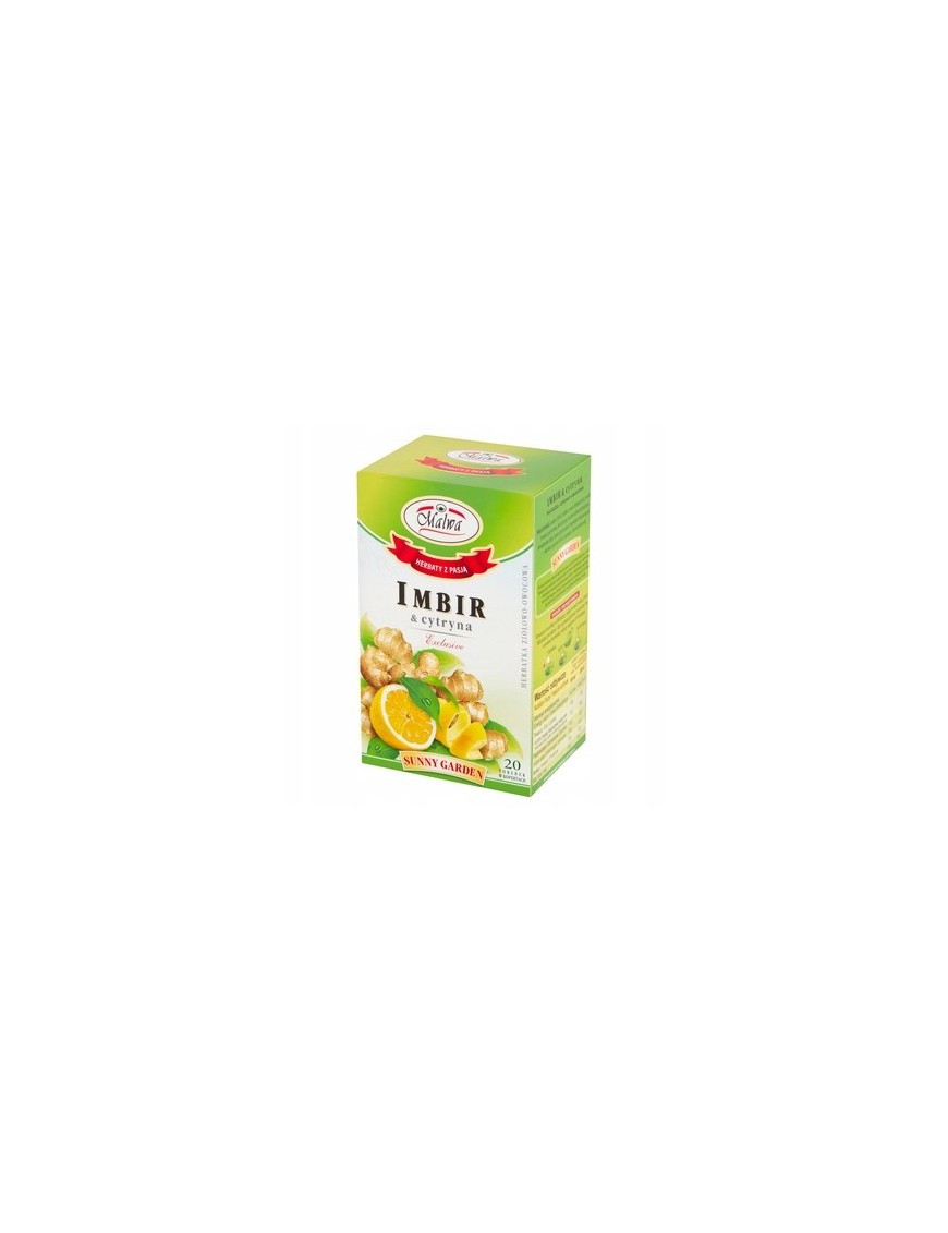 Malwa Herbata Imbir & cytryna 20TB 40g (20x2g)