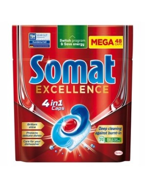 Somat Excellence 4w1 Tabletki do zmywarek 48 sztuk