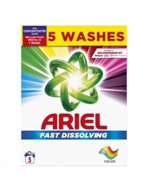 Ariel Fast Dissolving Color 5 prań 275 g