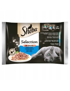 Sheba Selection in Sauce Smaki Rybne sos 85g