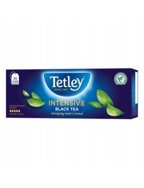 Herbata Tetley Intensive Black 25 torebek x 2g