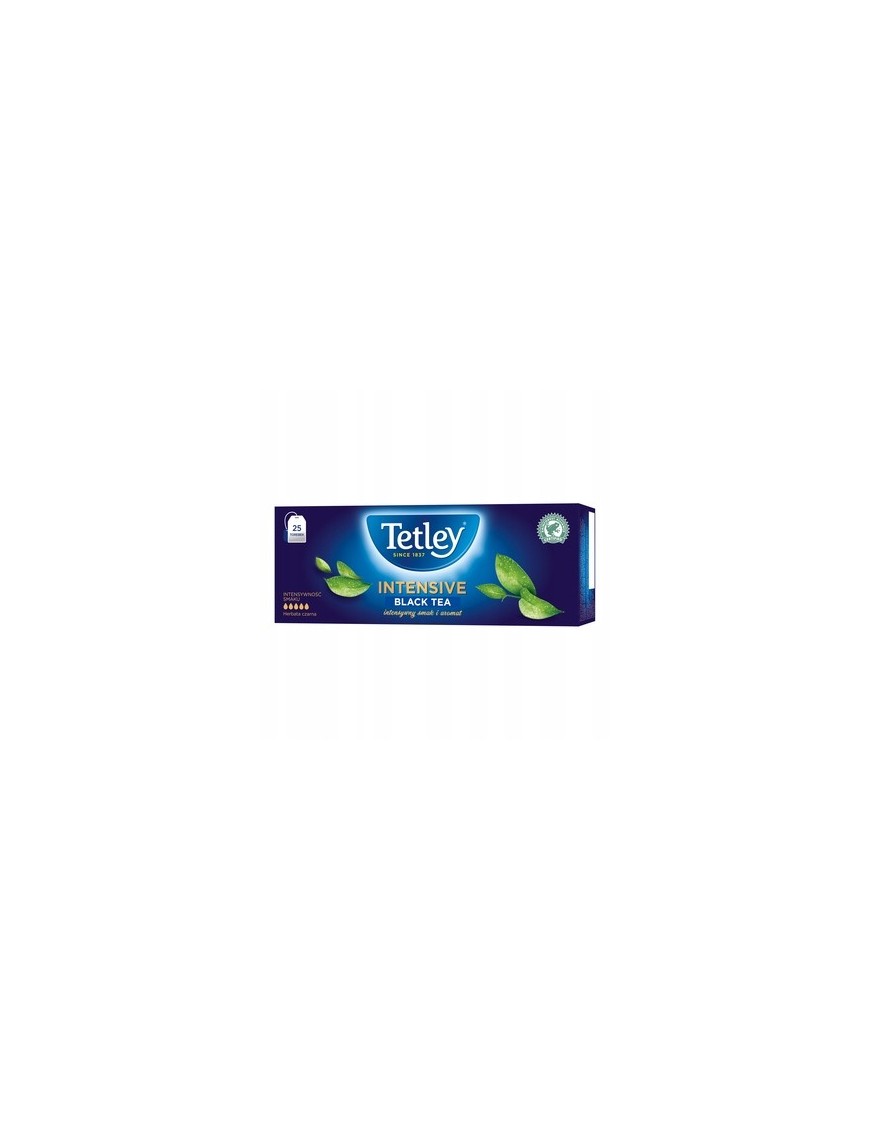 Herbata Tetley Intensive Black 25 torebek x 2g