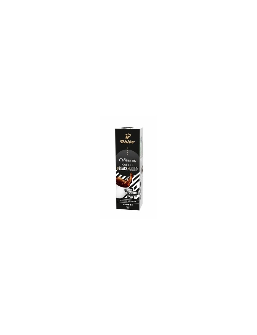 Tchibo Cafissimo Black & White kawa mielona w kapsułkach 7,5g x 10 kapsułek