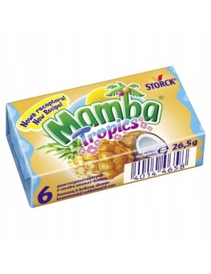 Mamba Tropics. guma rozpuszczalna 265g