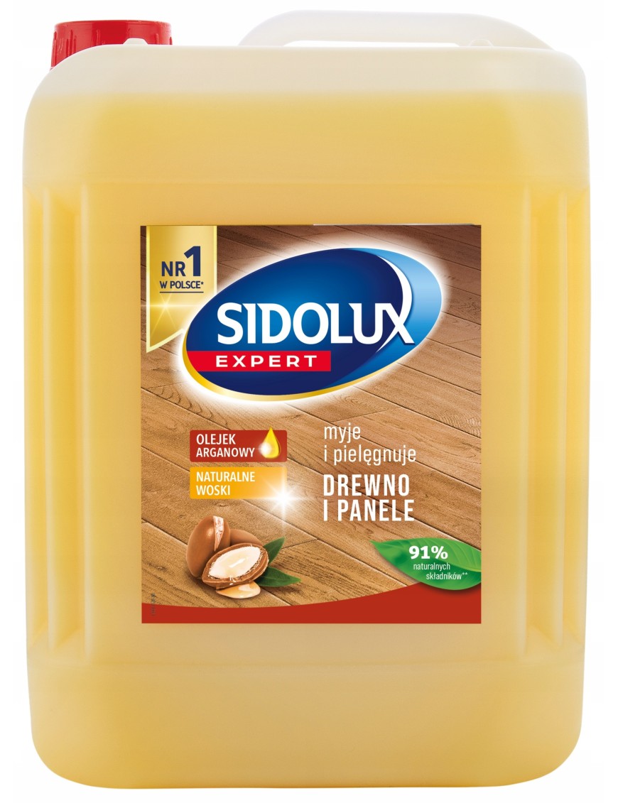 Sidolux Expert do mycia paneli i drewna 5L