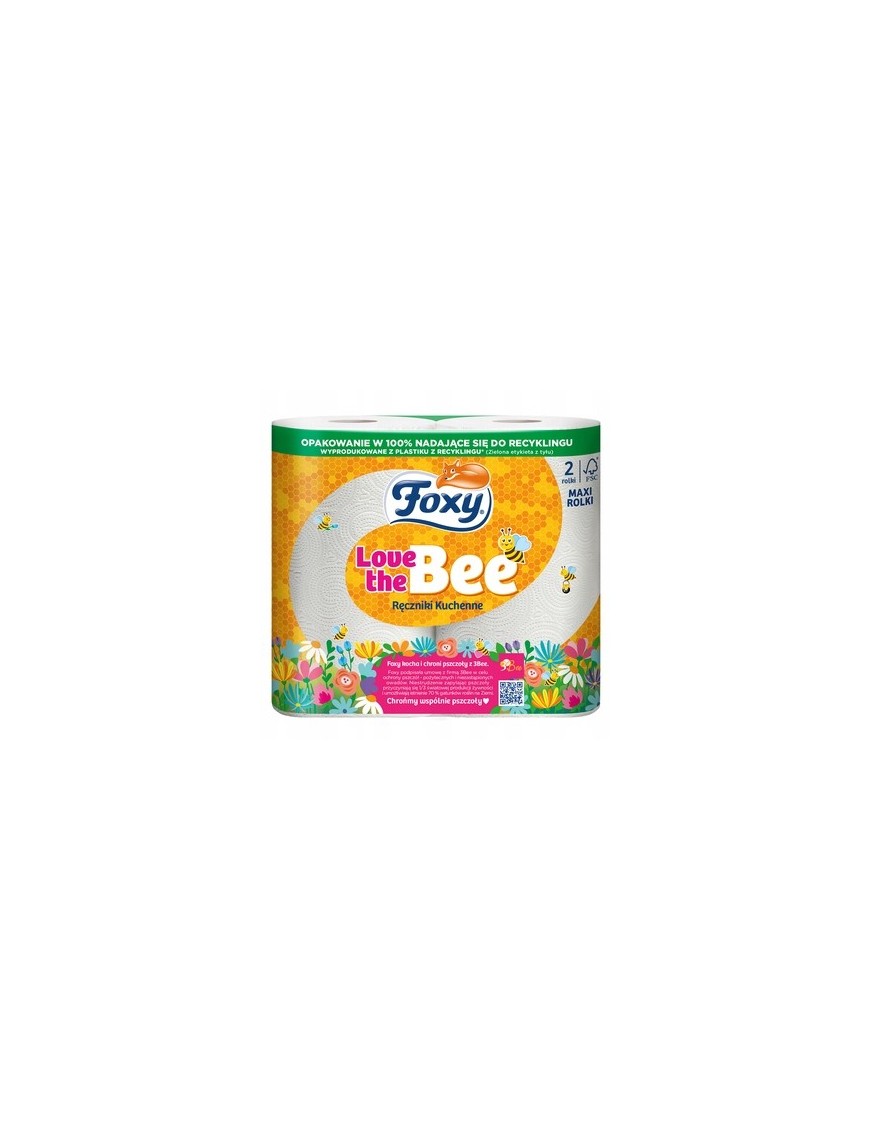 Ręcznik kuchenny Foxy Love The Bee 2 rolki