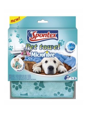 Spontex Pet Towel 40 x 80 cm ręcznik dla zwierząt