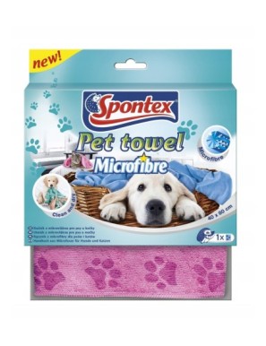 Spontex Pet Towel 40 x 80 cm ręcznik dla zwierząt