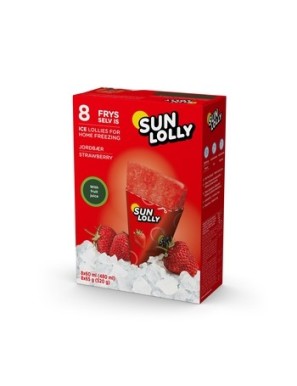 Sun lolly lody wodne do zamrażania truskawka 480ml