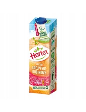 Hortex Nektar grejpfrut rubinowy karton 1 l