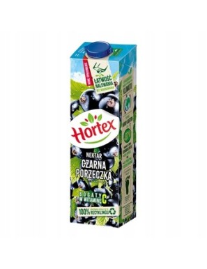 Hortex Nektar czarna porzeczka karton 1 l