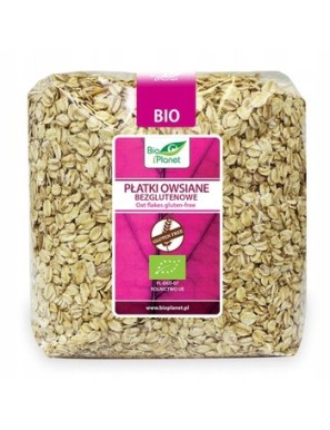 Bio Planet Płatki owsiane bezglutenowe BIO 1 kg