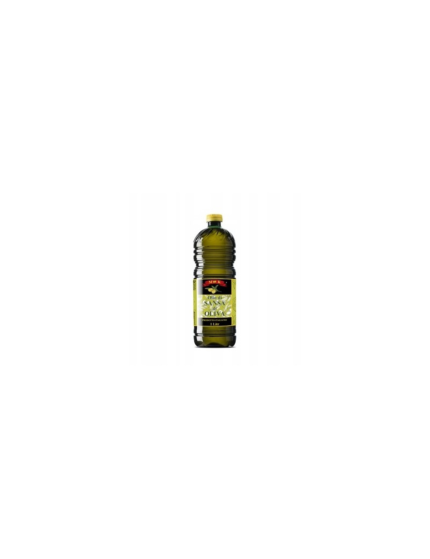 MK Oliwa z wytłoczyn 1l Sansa. Butelka plastikowa