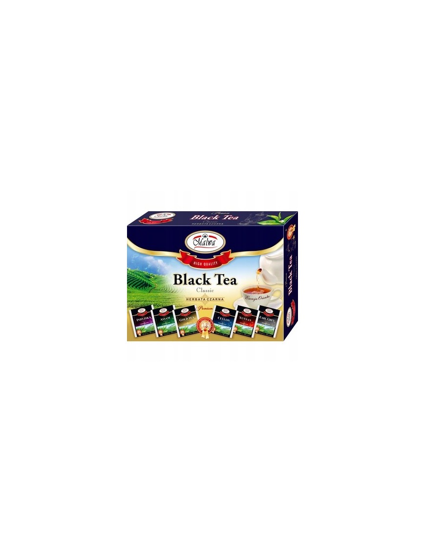 Malwa Black Tea Zestaw 6 herbat czarnych 30TB 45g