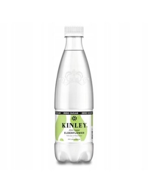 Tonik Kinley Zero Sugar Elderflower 500 ml