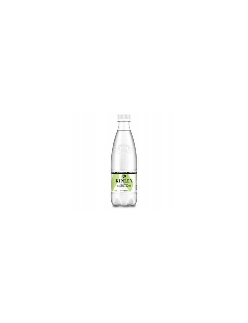 Tonik Kinley Zero Sugar Elderflower 500 ml