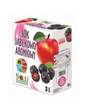Sok jabłko-aronia 3L - SAD SANDOMIERSKI