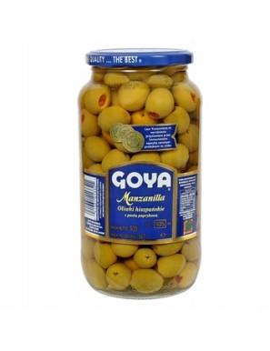 Goya oliwki zielone z pastą paprykową 935 ml