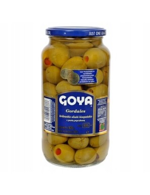 Goya królewskie oliwki hiszpańskie z papryką 935ml