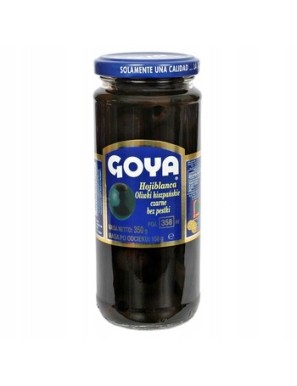 Goya oliwki hiszpańskie czarne bez pestek 358 ml