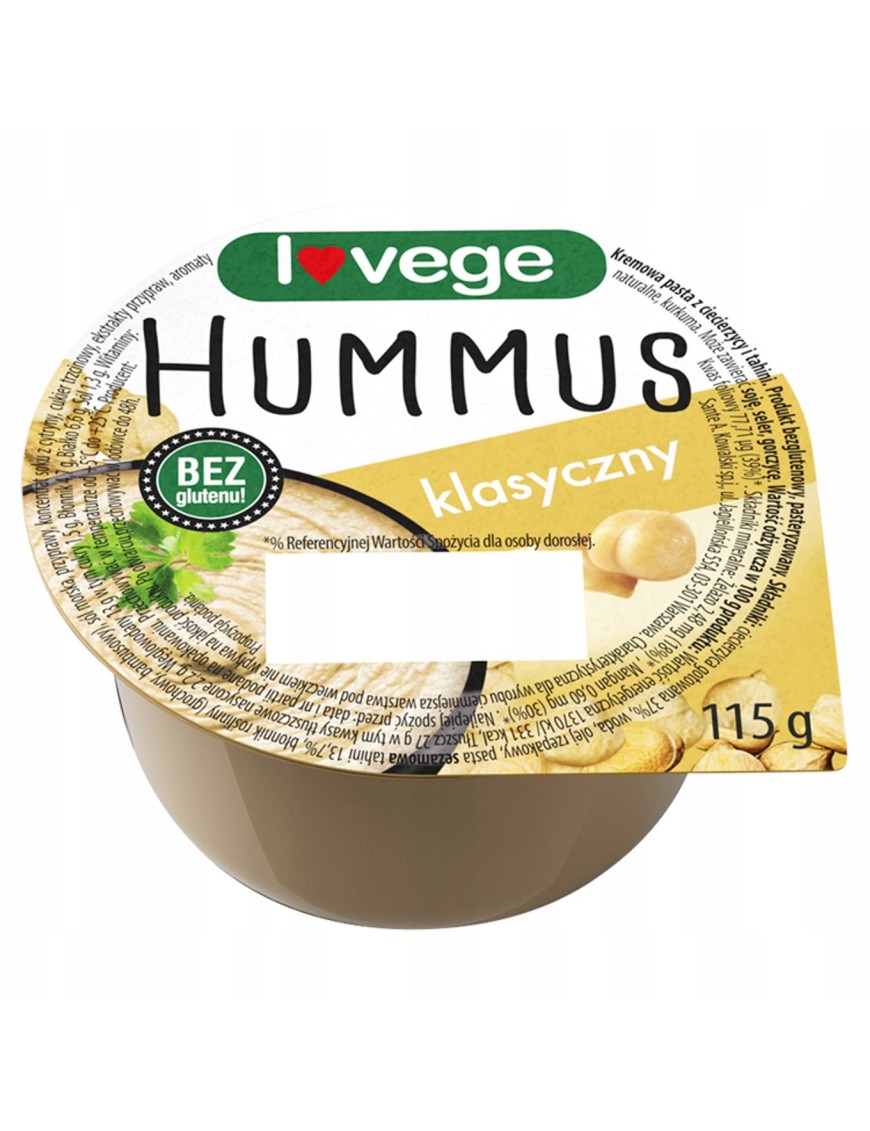 Sante Hummus klasyczny 115g