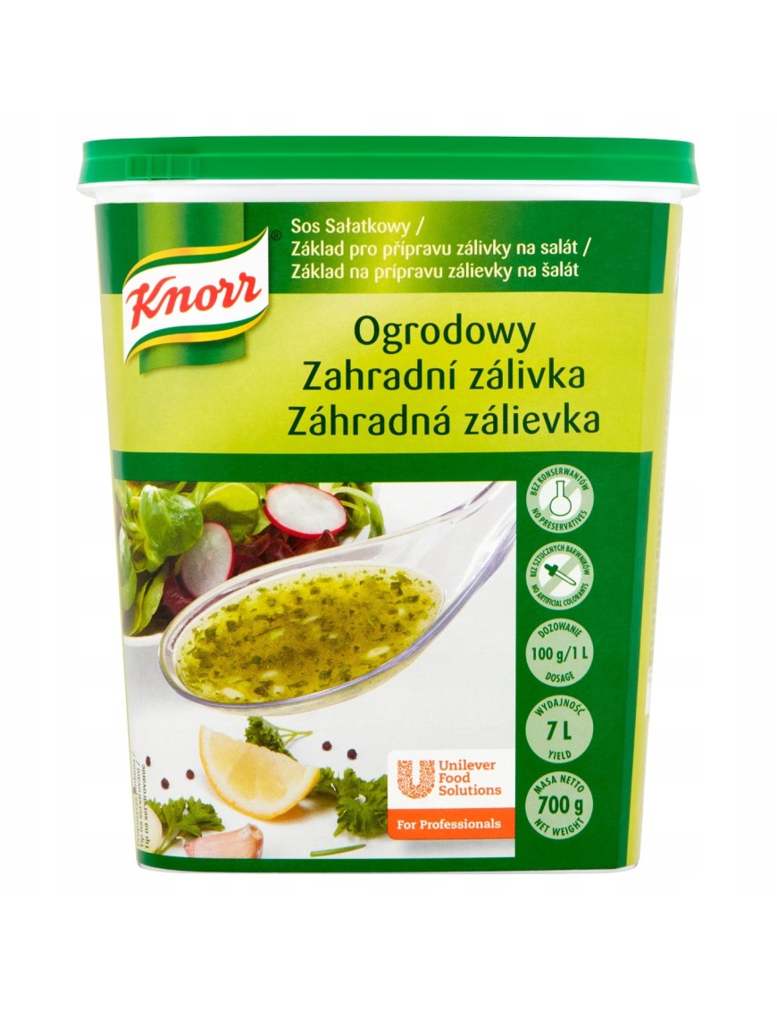 Knorr Sos sałatkowy ogrodowy 700g
