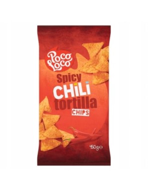 Torilla Chips Chilli 450g Poco Loco