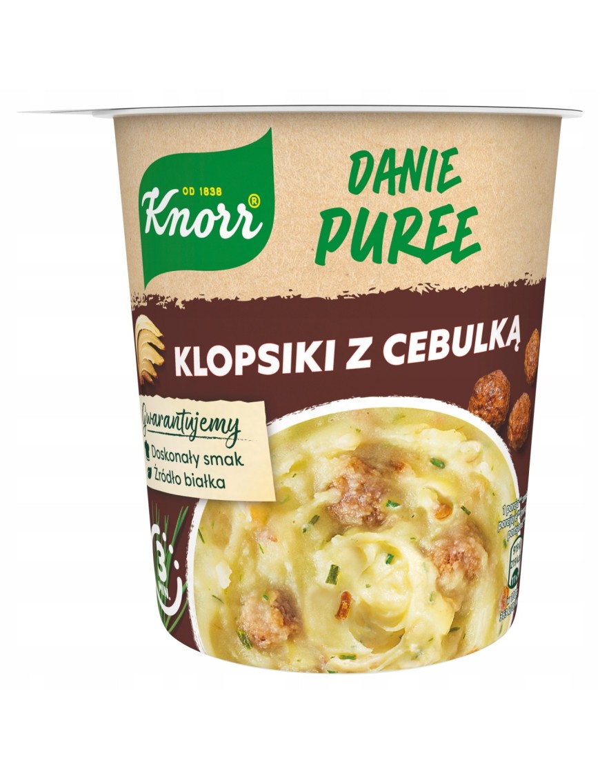 Knorr Danie Puree klopsiki z cebulką 53 g