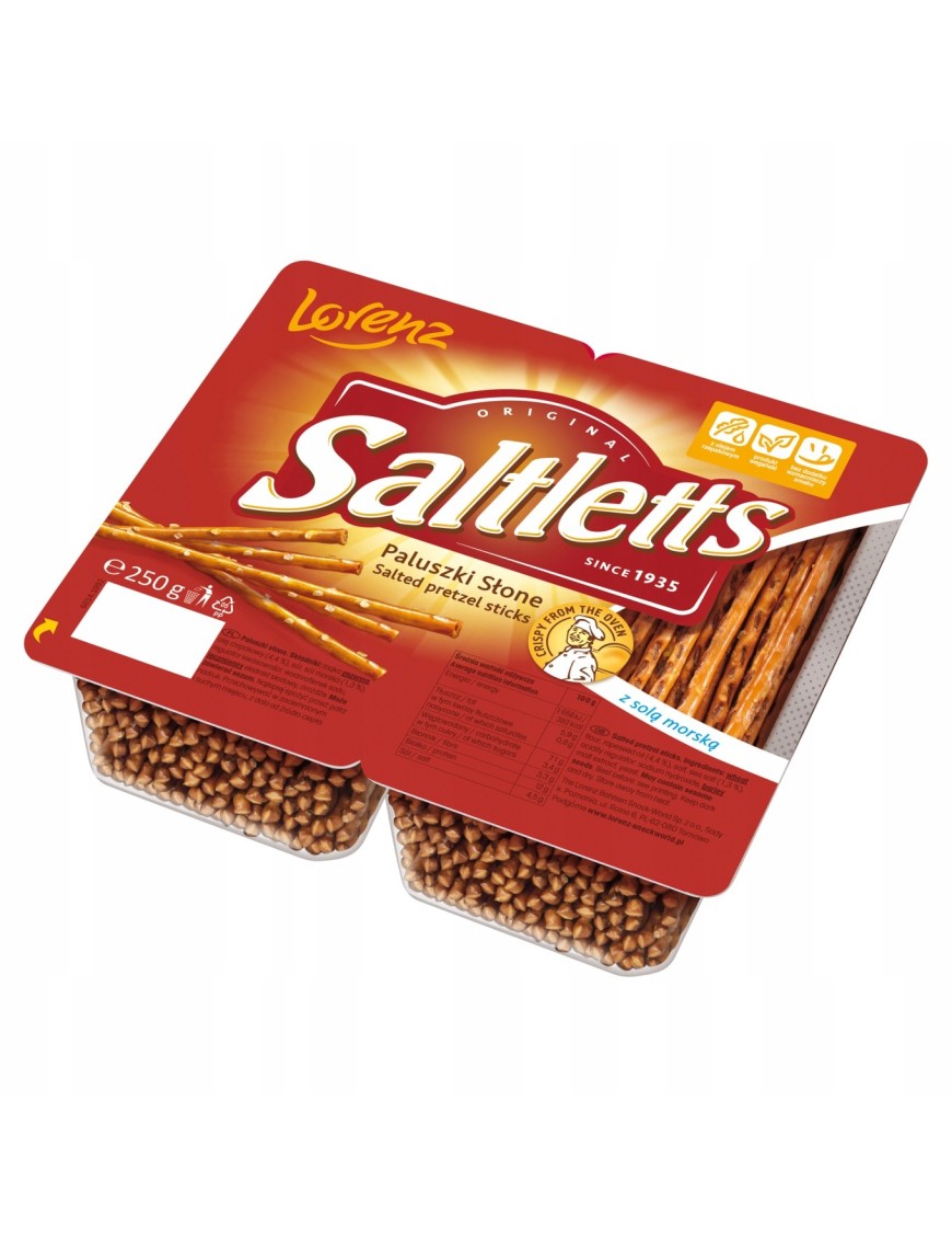 Saltletts Paluszki słone 250 g