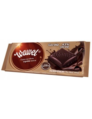 Wawel Czekoladagorzka 43% cocoa 90g