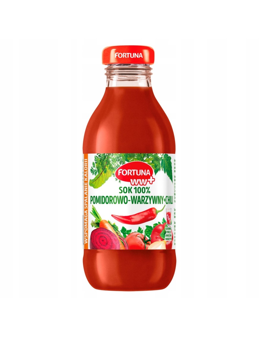 Fortuna Sok 100% pomidorowo-warzywny  chili 300ml