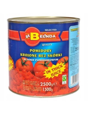 La Belinda Pomidory krojone bez skórki 2500 g